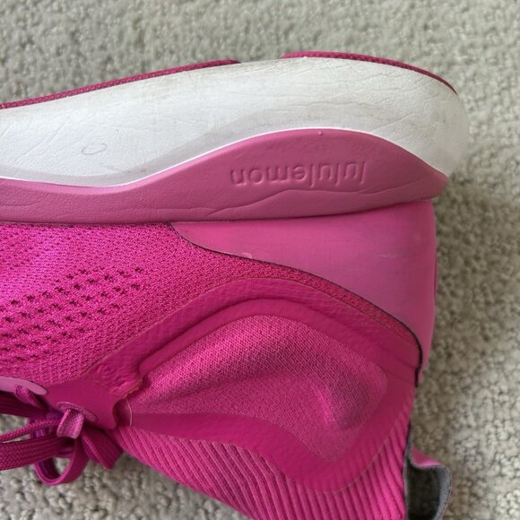 Lululemon Athletica Womens Chargefeel Mid Workout Sneakers Shoes Sonic Pink 9.5 - Picture 7 of 15